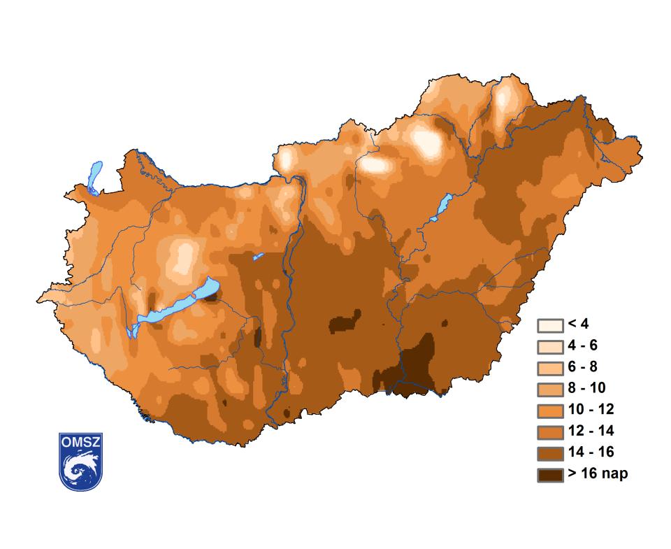 jellemzői az 1981 2018 időszakra 1901-től 7 napos növekedés