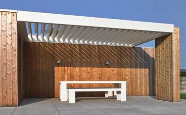 Az Algarve szerkezet tökéletesen harmonizál minden meglévő épületi stílussal, legyen az