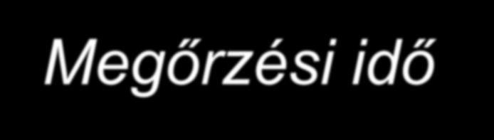 Dokumentumok és feljegyzések a vonatkozó feljegyzések megőrzési idejéig, vagy Megőrzési idő legalább az eszköz élettartama, vagy 4.2.