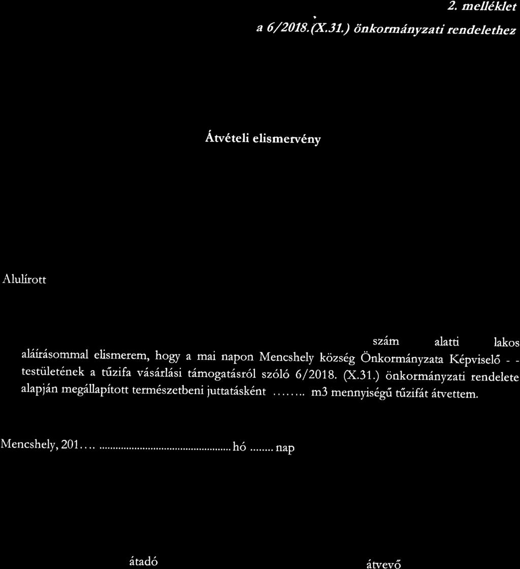 2. melldklet a 6/2018.(X.31.