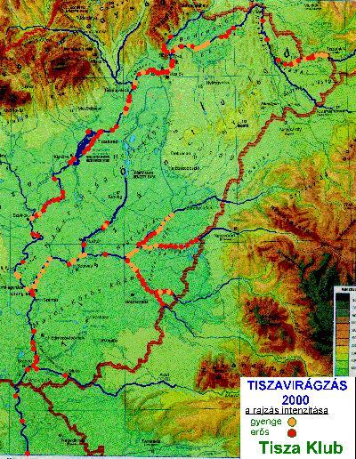 Előfordulása A tiszavirág európai és világszinten is jelentős természeti örökségünk.