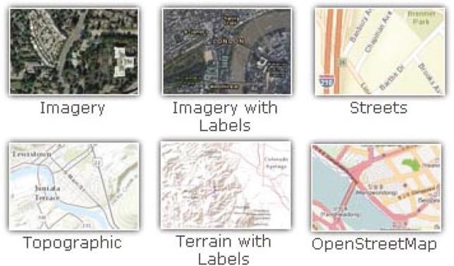 a térinformatikai rendszerek összetevői (domborzati térképek, légi fotók, műholdképek, topográfiai térképek, 3.