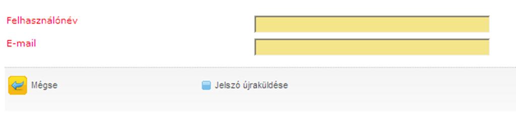 Elfelejtett jelszó esetében a teendők: Első lépésben kattintson az ablak jelenik meg: gombra, mely után az