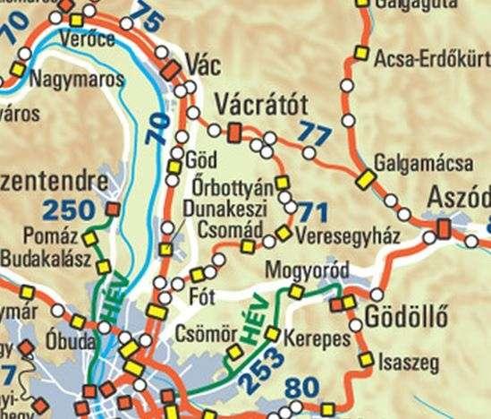 2.2.4. Út infrastruktúra A SAMSUNG SDI Magyarország Zrt. Göd ipartelep területén, a várostól DK-i irányban helyezkedik el, az M2 gyorsforgalmú út mellett.