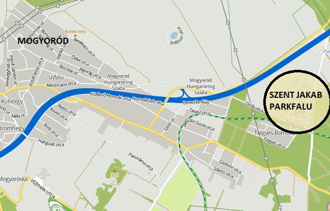 természet, ugyanakkor főbejáratánál található a Gödöllői HÉV megállója, illetve közel az M3-as autópálya is. 2.