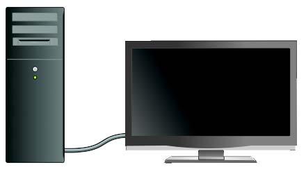 A számítógép csatlakoztatása TVhez és képernyői beállítások TV-készülék használata a számítógéppel egy TV tuner-kártya segítségével Használhat TV tuner-kártyát, ami egy speciális videoadapter, amivel