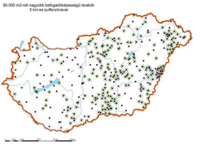 4 4 ahol (75 m magasságban) az évi átlagos szélsebesség 5 m/s-nál nagyobb. A szélerőmű-parkok létesítése főleg Északnyugat-Dunántúlon gazdaságos, amit az eddigi hazai gyakorlat is alátámaszt.