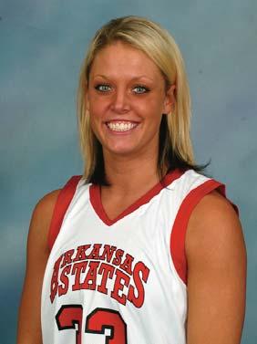 #33 Ashley Anderson 6-2, Jr. F, 2L Cabot, Ark. SEASON HIGHS Points..............10 vs. BYU 11/13/07 FG Made...........5 vs. BYU 11/13/07 FG Att..........8 vs. Mo. State 11/20/07 3FG Made..........................0 3FG Att.