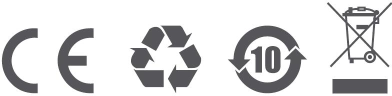 Hulladékkezelés A hulladékkezelésre a 2002/96/EK európai irányelv vonatkozik. Az elektronikus hulladékot a háztartási hulladéktól elkülönítve kell elhelyezni az arra kijelölt helyen.