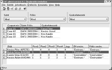 Elemi alkalmazások fejlesztése IV. C++/Qt adatbáziskezel ő alkalmazás készítése Kdevelop környezetben I.