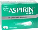 Mikroaktív technológiájának köszönhetően az eddigi leggyorsabban felszívódó Aspirin, ami hatékonyan csillapítja fejfájását. Hatóanyag: acetilszalicilsav. Forgalmazó: Bayer Hungária Kft.