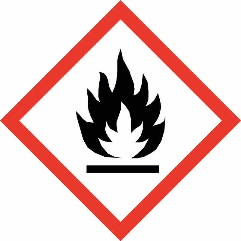 Piktogram Figyelmeztetés Figyelmeztető mondatok Óvintézkedésre vonatkozó mondatok Veszély H222 Rendkívül tűzveszélyes aeroszol. H229 Az edényben túlnyomás uralkodik: hő hatására megrepedhet.