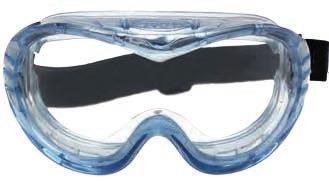 22 Szemvédelmi katalógus 3M Fahrenheit védőszemüveg A Fahrenheit védőszemüveg puha, kristálytiszta PVC kerete széles látóteret biztosít, és megbízható védelmet nyújt.