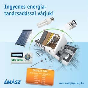 Geschäftsbericht ENERGIAHATÉKONYSÁG 2009 Energiahatékonyság a háztartásokban és a kisüzleti szektorban Innovációink a jövő érdekében Energiaszolgáltatás nélkül elképzelhetetlen a modern debreceni