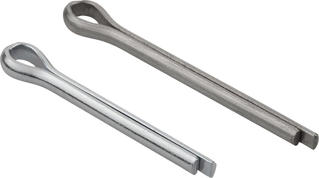 K1136 Sasszegek, DIN EN ISO 1234 Termékleírás / Termékillusztrációk Rajzok Leírás Alapanyag: Acél vagy 1.4310 nemesacél. Kivitel: Acél, horganyzott. Nemesacél, csupasz.