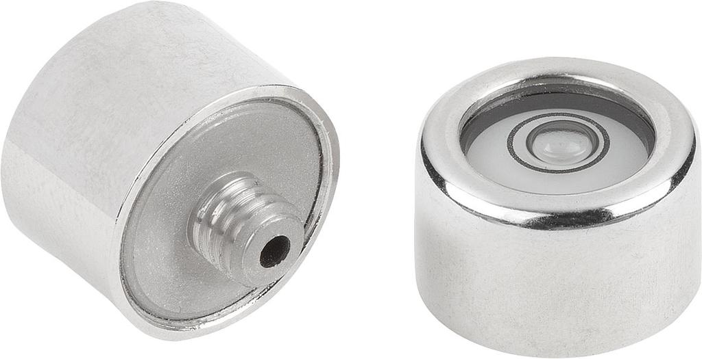 K1155 Szelencés vízmértékek hengeres foglalatban Termékleírás / Termékillusztrációk Rajzok Leírás Alapanyag: Sárgaréz foglalat. Poliamid szelencés vízmértéktest. Kivitel: nikkelezett és tükörfényes.
