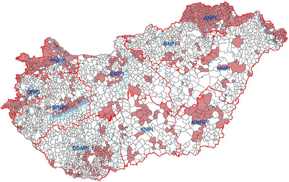 A vidéki táj védelme tevékenységek az ETE és a Tájstratégia szellemében Egyedi tájértékek felmérése, megőrzése Megkezdődött