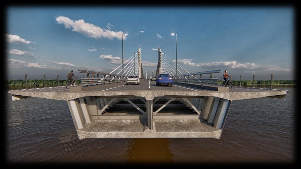 22. ábra: A Paks és Kalocsa közötti Duna-híd