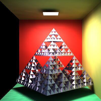 Draw: Hol látszhat/látszik Egy háromszög mely pixelekre vetül és azokban milyen messze