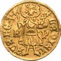 Aranyforint /Goldgulden/ (Au) 1457 Buda /Ofen/ mint elôzô, de alsó két címerpajzs felcserélve /wie vorher, aber