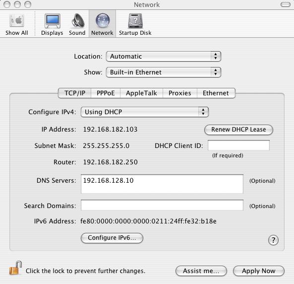 MAC OS 1. Kattintson a képernyő bal felső sarkában lévő Apple ikonra. 2. Kattintson a System Preferences (Rendszerbeállítások) > Network (Hálózat) > Configure... (Konfigurálás ) elemre. 3.