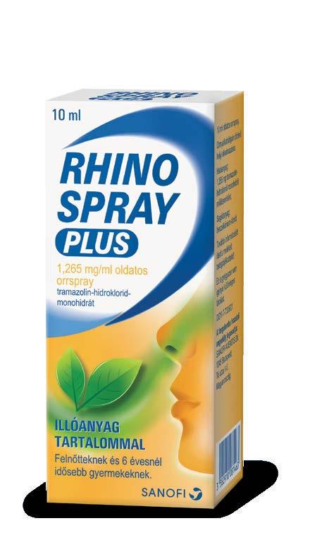 A Rhinospray Natural orrspray gyógyászati segédeszköznek nem minősülő orvostechnikai eszköz.