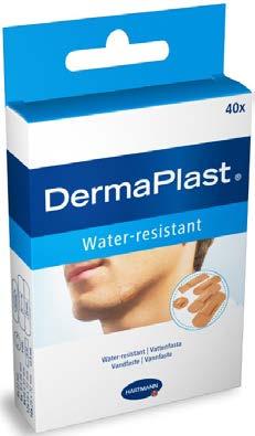 DermaPlast water- -25% resistant sebtapasz 40 db Hypoallergén víz- és szennyeződéstaszító sebtapasz különböző méretekben.