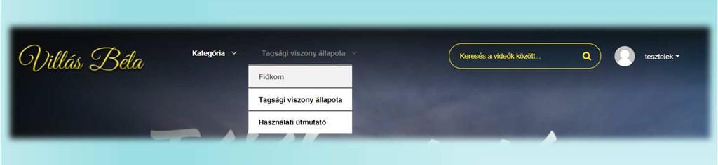 a, fiókom: A bejelentkezésed után a profil oldaladra jutsz, amelyen megtekintheted adataidat, tagságodat, adomány