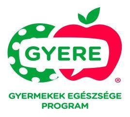 GYERE - Gyermekek Egészsége Program SZERENCS Beszámoló 2016. - 2018.