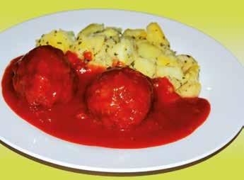 Főételek Hauptgericht Hlavní chod 24. Paradicsomos húsgombóc 1.350 HUF 5,0 EUR Tomaten Fleischbällchen Rajčatové Masové Kuličky 25. Székelykáposzta 1.