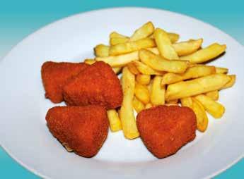 Calippo slush Chicken Nuggets mit