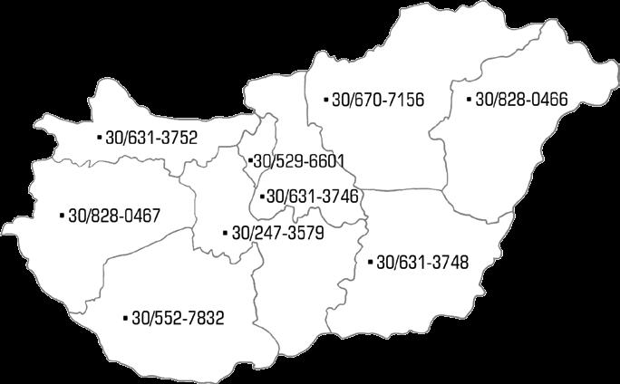 Kelet-Magyarország: 30/179-8355 KÖZPONTUNK