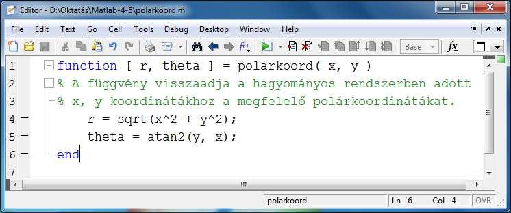 8 (plot, fplot) Próbáljuk ki, hogy a plot parancsnál megismert megjelenést módosító vezérlők (szín, vonalstílus) az fplotnál is működnek.