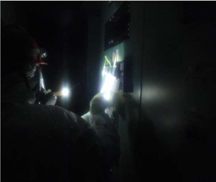 SBO Station Blackout: teljes feszültségvesztés minden telephelyen kívüli és belüli normál üzemi AC betáp és az üzemzavari AC források (üzemzavari dízelgenerátorok) elvesztése.