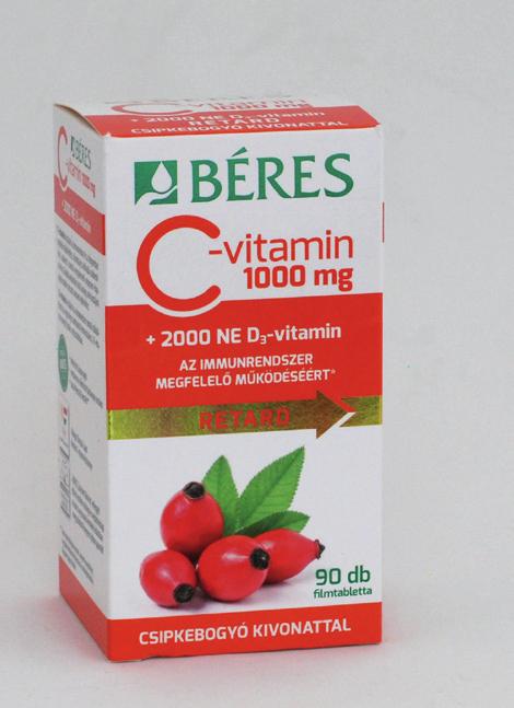 A D-vitamin hozzájárul az immunrendszer normál működéséhez és az egészséges izomfunkció fenntartásához.