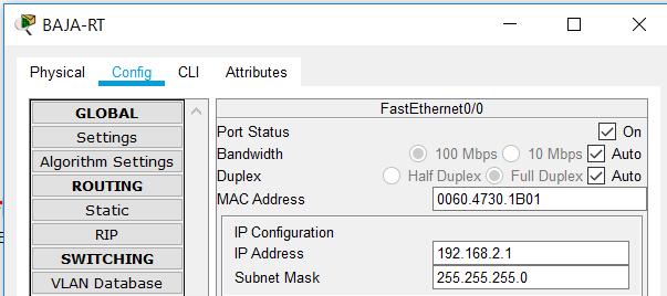 hostname EGER-SW