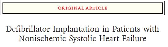 ICD primer prevencióban DANISH trial Szimptomás betegek (NYHA II-IVa) LVEF<35% NT-proBNP