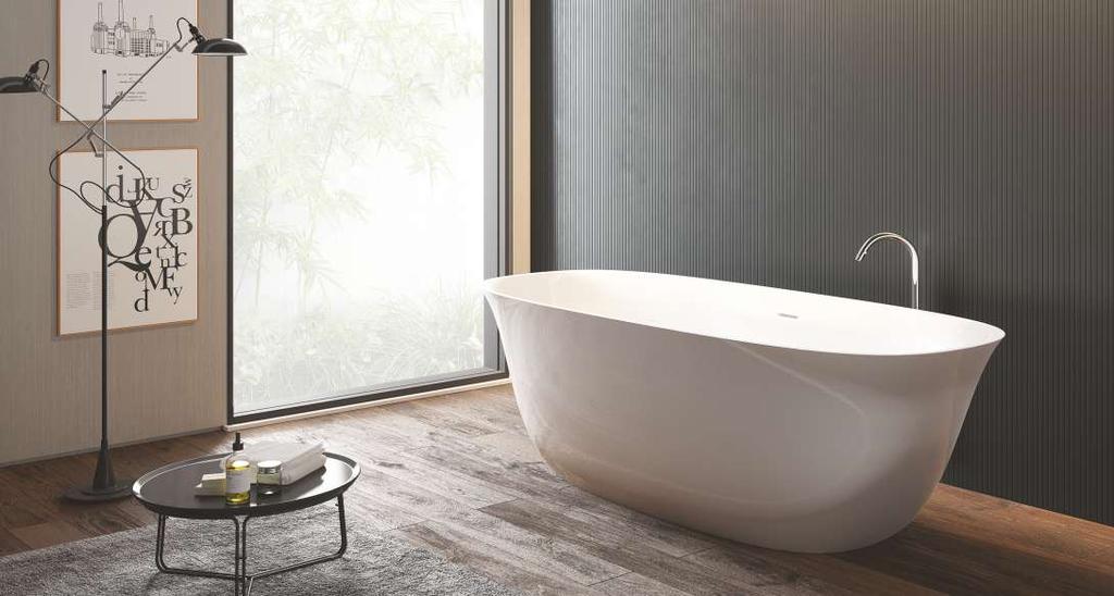 FREESTANDING BATHTUBS MADE IN ITALY Immár 10 éve, hogy teret hódítanak a térbe állítható kádak, de a java még hátravan.