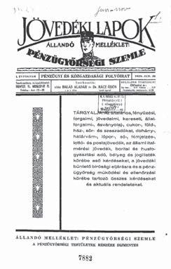 Most, hogy véglegessé vált a Pénzügyőr című szaklap megszűnése, és #hivatalnav címen új lapot indított a Nemzeti Adó- és Vámhivatal, ideje, hogy felidézzük az elmúlt 152 év szaksajtójának történetét.