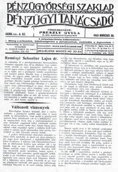 számú jelölést, miközben folyamatosan a pénzügyigazgatásról, és/vagy a testületről szólnak az írások. Többször a vámőrség és az adóőrség számára is szóltak egyúttal ezek a lapok.