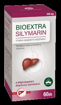 Máriatövis tartalmú étrendkiegészítő készítmény kiemelkedően magas hatóanyag-tartalommal (210 mg szilimarin), a máj