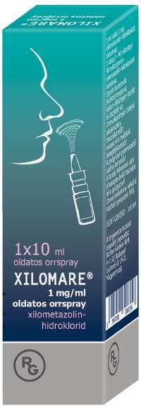 Nyári Gyöngy akciók 1881 Ft helyett: 1599Ft 282 Ft megtakarítás Xilomare 1 mg/ml oldatos orrspray, 10 ml (159,9 Ft/ml) hatóanyag: xilometazolinhidroklorid Hatóanyag és tengervíz kombinációja, egy