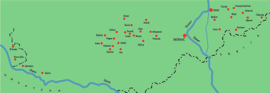 Hrvatska narječja u Mađarskoj 43 Hrvatska narječja u Mađarskoj Jer hrvatskog jezika šum Može da goji, Može da spoji Istok i zapad, pjesmu i um.