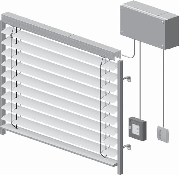 Raffstore-ok / Zsaluziák Blitzraffer-rel 1 2 3 4 5 Alkalmazási terület és használat Az akkumulátorral támogatott Blitzraff-rendszerrel ellátott zsaluziákat /raffstore-okat, mint elektromos