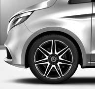 und Bremssättel mit «MercedesBenz» Schriftzug,