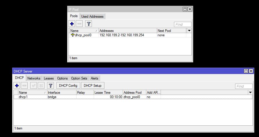 DHCP Server A DHCP