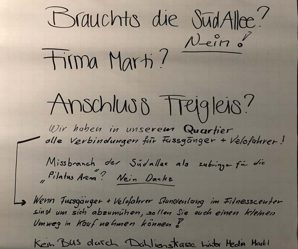 Dokumentation Tisch 4 - Frage 1 Was ist gut und