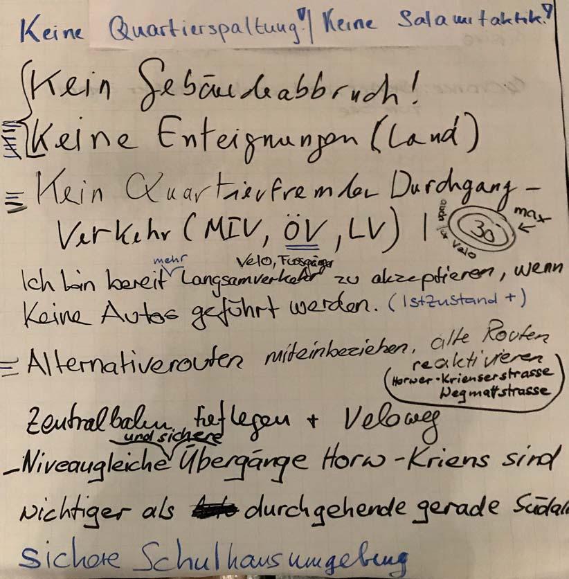 Dokumentation Tisch 5 - Frage 1 Was ist gut und