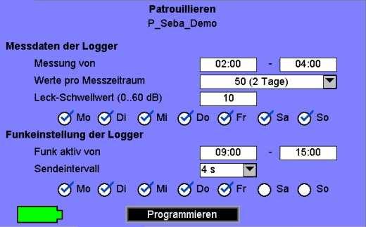 A Commander 5.7 Loggerek programozása Bevezetés A mérés megkezdése előtt minden loggert konfigurálni kell! Ennek során kerülnek beállításra a következő mérés paraméterei.