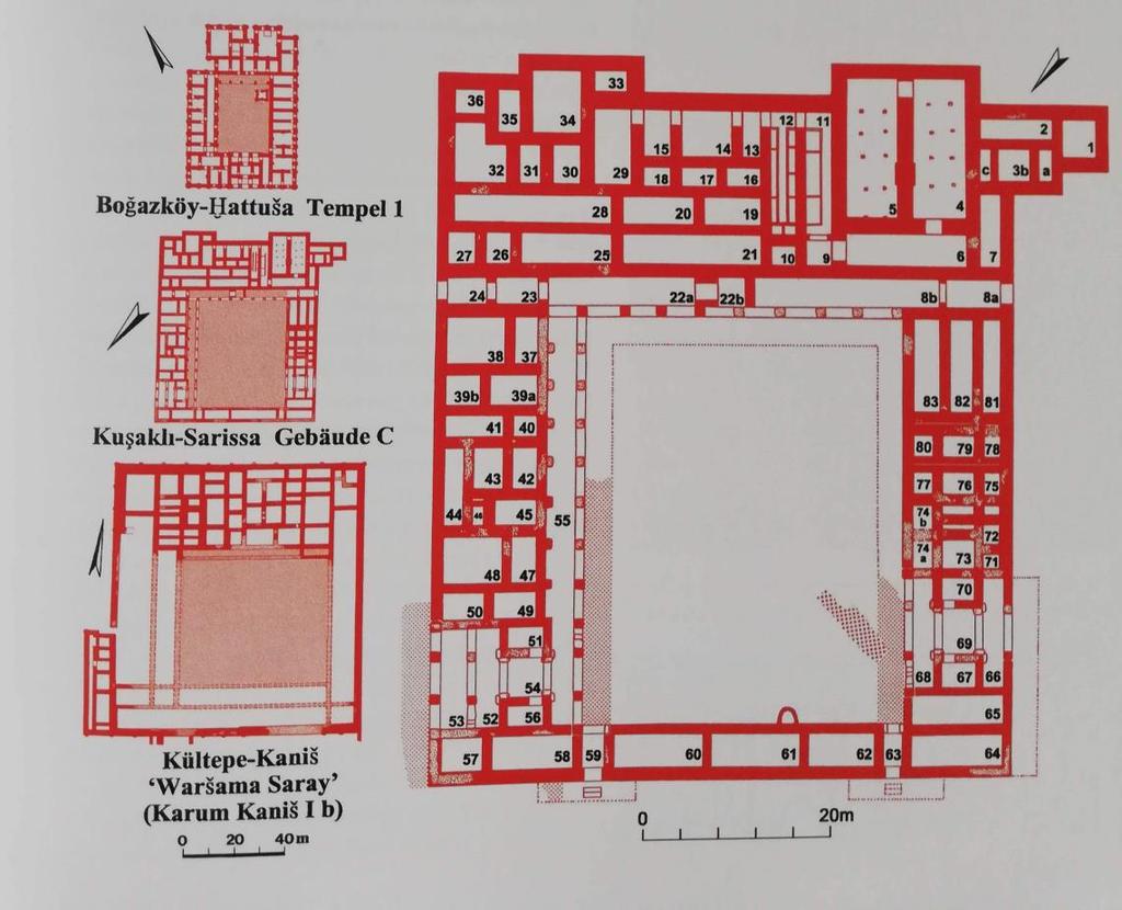 4. ábra: Kuşakli C épület (templom) és a